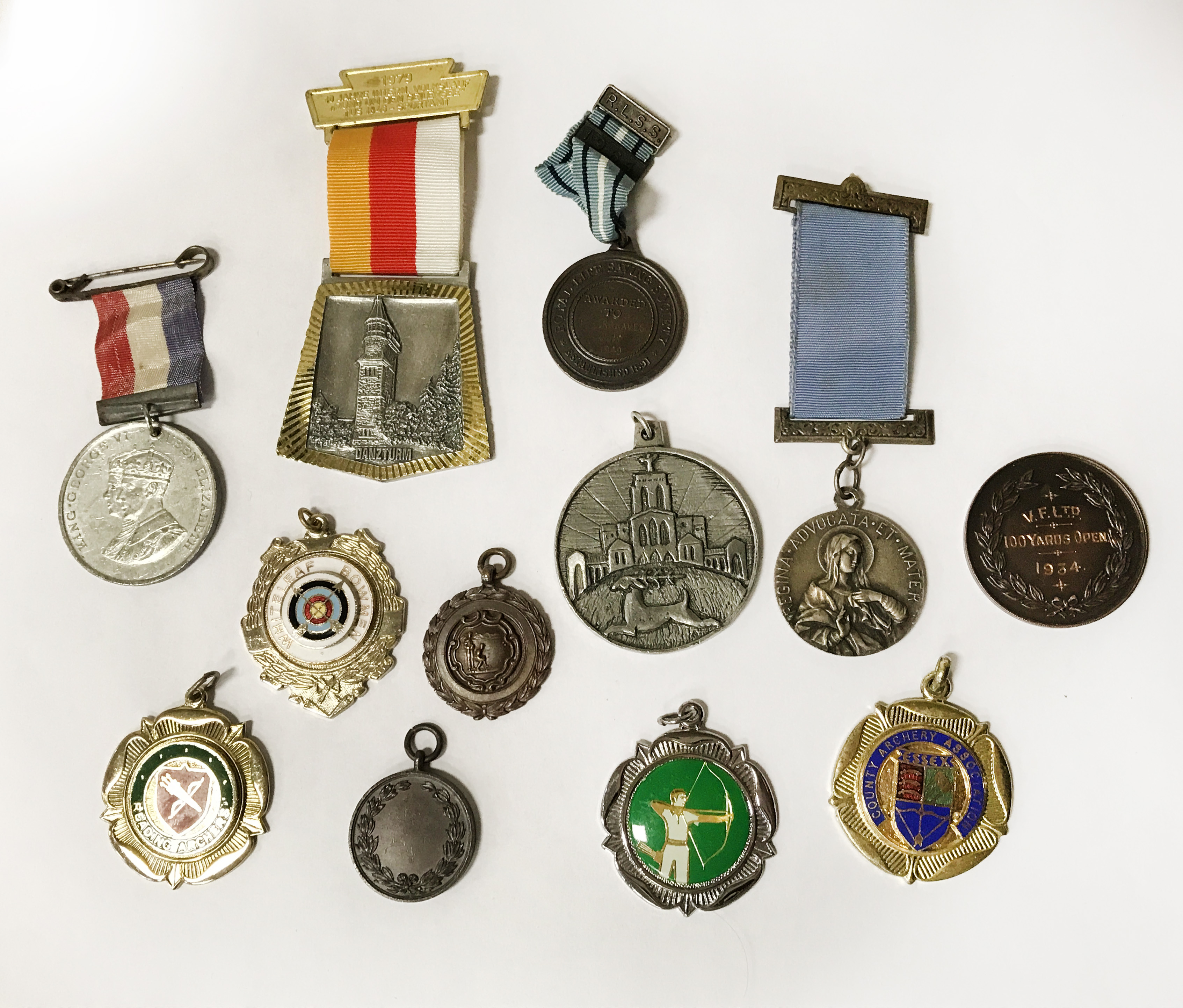 QTY OF MEDALS & COINS - Image 2 of 3