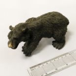 BRONZE BEAR - 17 CMS (L) X 9 CMS (H)