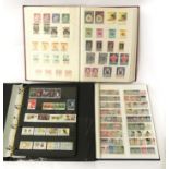 COMMONWEALTH STAMPS IN SETS - 3 ALBUMS