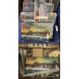 COLLECTION OF AIRFIX MODELS - BOATS & PLANES