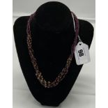 GARNET NECKLACE