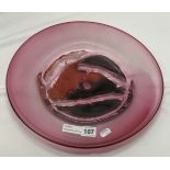 MURANO FRUIT DISH /PLATE - 37 CMS (D)