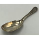 HM SILVER CADDY SPOON