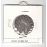 ENGLAND HAMMERED COIN HENRY VIII (1509-1547)