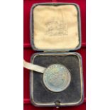 HALLMARKED SILVER MEDAL FOR 1937 BRITISH COLLEGE OF ACCORDIONISTS