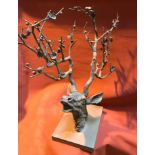 LARGE STAG BRONZE