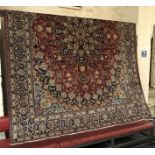 CENTRAL PERSIAN ISFAHAN CARPET 390CM X 290CM