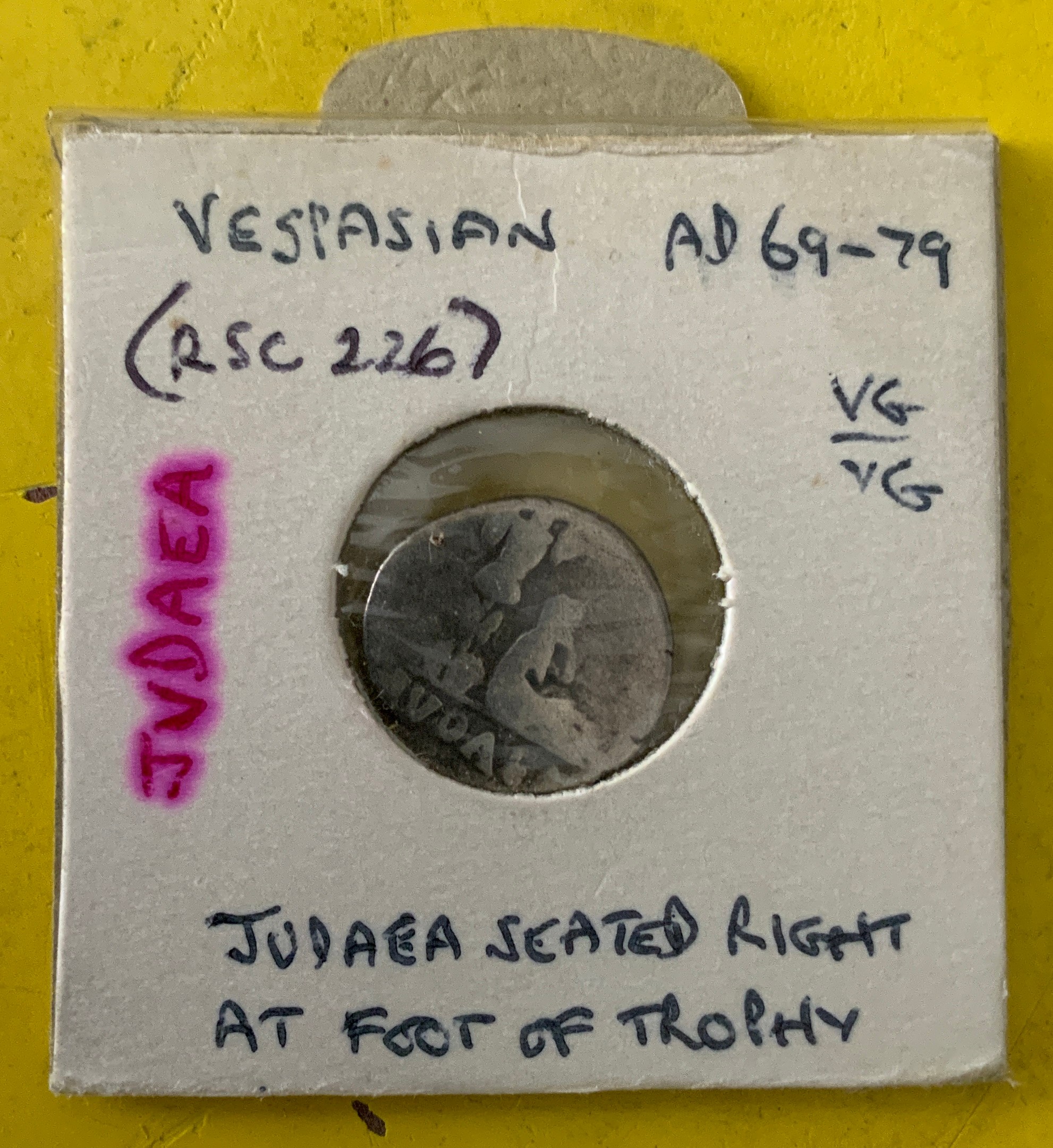 ANCIENT COIN (B6) VESPASIAN - Image 2 of 4