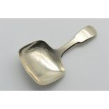 HALLMARKED SILVER BIRMINGHAM 1790 TEA CADDY SPOON SILVERSMITH: JOSEPH WILLMORE