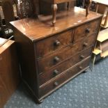 5 DRAWER MAHOGANY CHEST