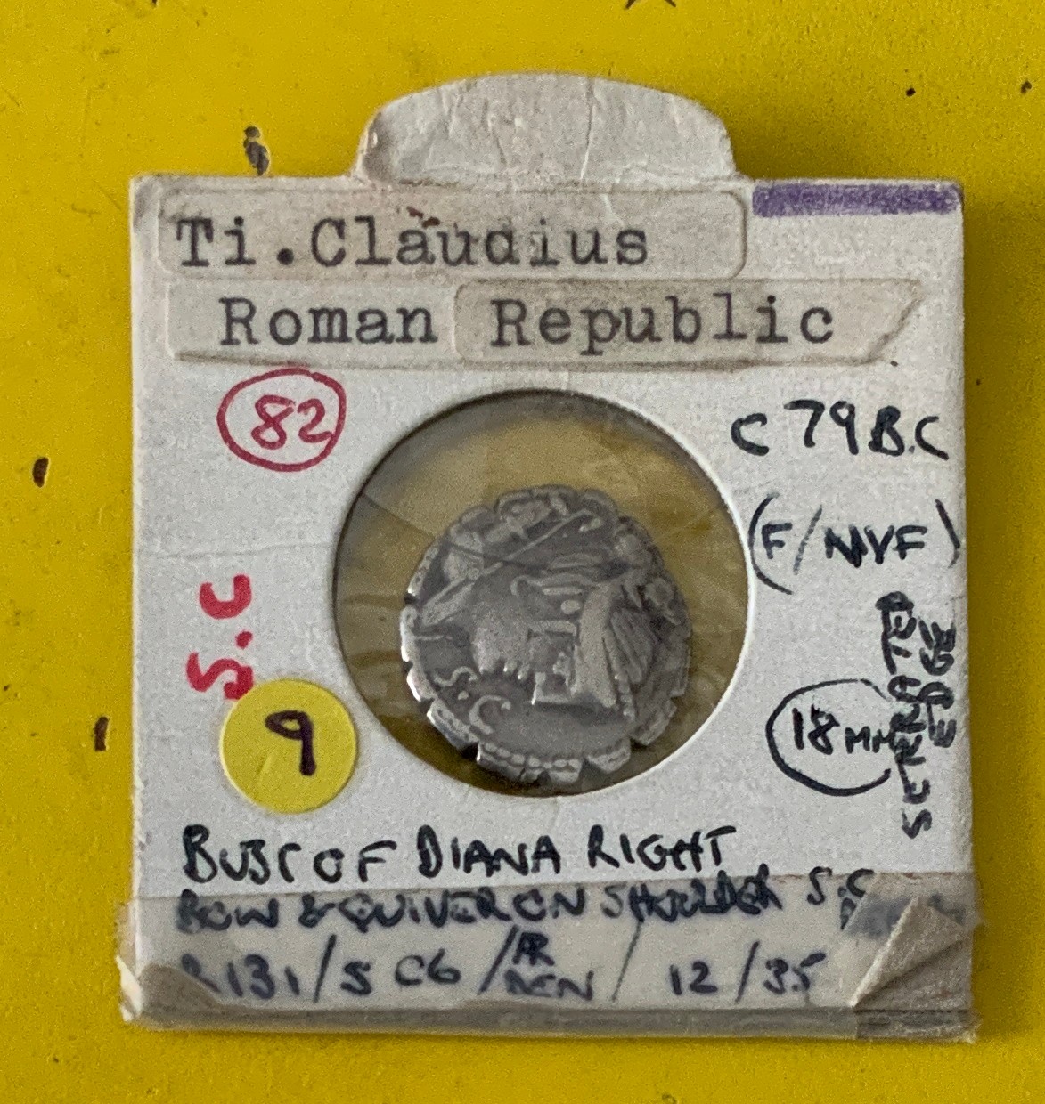 ANCIENT COIN TI. CLAUDIUS - Image 4 of 4