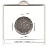 ENGLAND HAMMERED COIN EDWARD III (1327-1377)