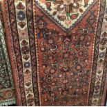 NORTH WEST PERSIAN MALAYER RUNNER 333CM X 80CM
