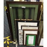 COLLECTION OF CRICKET MEMORABILIA - BATS, PICTURES ETC