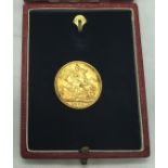 1909 FULL SOVEREIGN