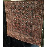 NORTH EAST PERSIAN MESHAD BELOUCH RUG 162CM X 105CM