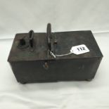 RICH'S PATENT 1831 PENNY TOBACCO HONESTY BOX WITH KEY