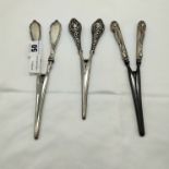 3 HM SILVER HAND GLOVE STRETCHERS