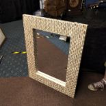 SMALL BAUYAM MIRROR BY LOAF - SHELL / MOSAIC 78 X 68CM