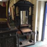 JACOBEAN STYLE HALL STAND
