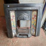 TILED FIREPLACE