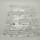 QTY OF VARIOUS GEMSTONES INCL. SAPPHIRE,RUBY ETC