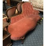 VICTORIAN CHAISE - A/F