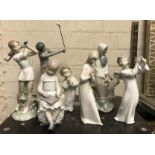 QTY. OF FIGURES INCLUDING LLADRO