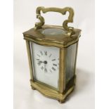 FRENCH CARRIAGE CLOCK - BEARUS & CO