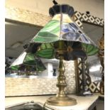 LARGE TIFFANY STYLE LAMP