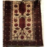 NORTH WEST PERSIAN MESHAD BELOUCH 215CM X 110CM