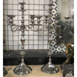 PAIR LARGE CANDELABRA