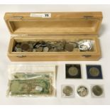 COINS, BANKNOTES - SOME SILVER CONTENT