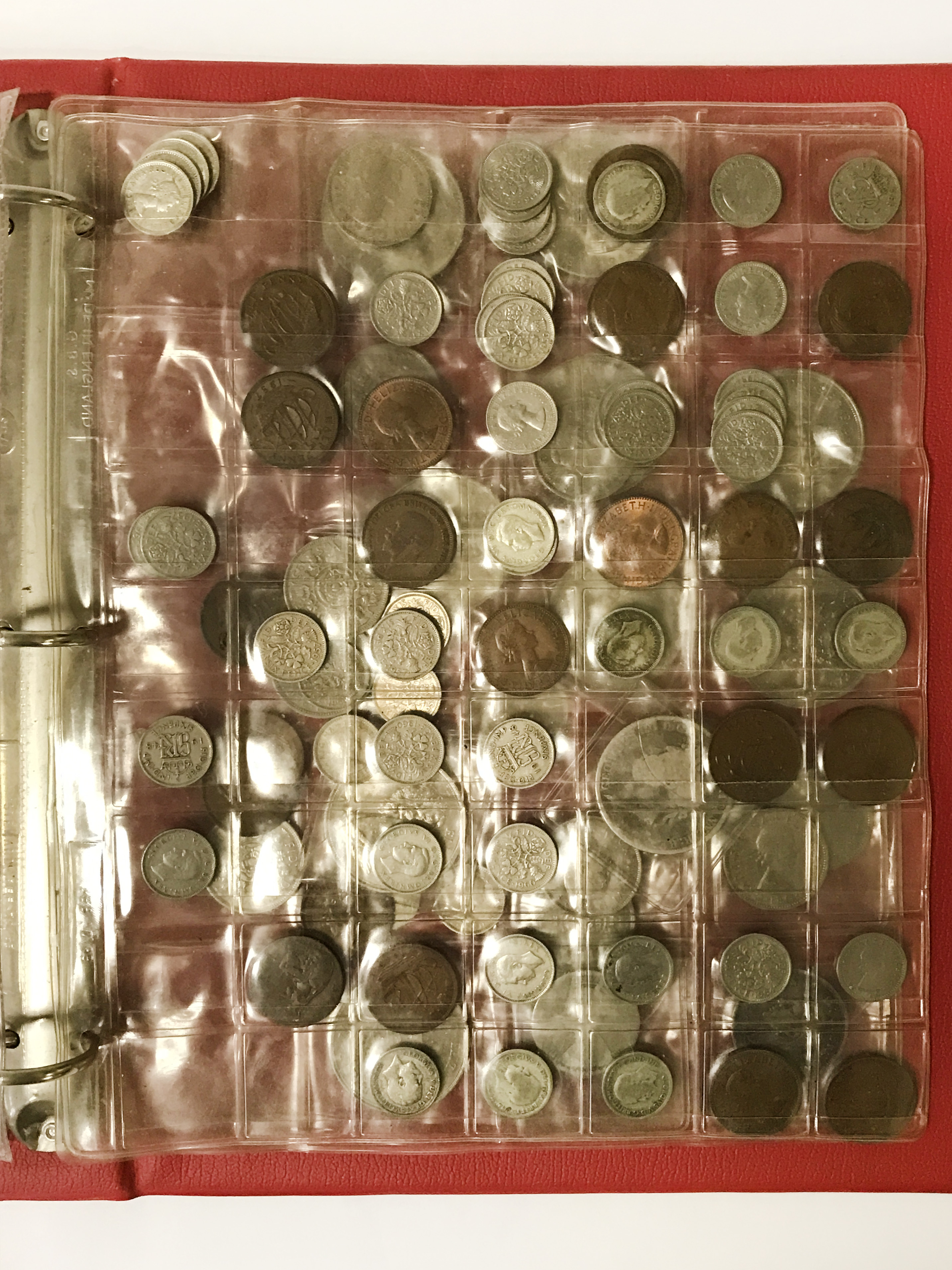 COLLECTION OF COINS - SOME SILVER - Image 2 of 3