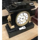 ANSONIA CLOCK CO MANTLE CLOCK - 28 CMS (H)