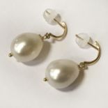 9CT GOLD SOUTH SEA PEARL EARRINGS