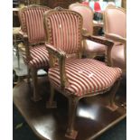 TWO QUEEN ANNE STYLE CHAIRS