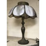 LARGE ART NOUVEAU STYLE TABLE LAMP - 65 CMS (H)