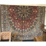 CENTRAL PERSIAN ISFAHAN CARPET 390CM X 290CM