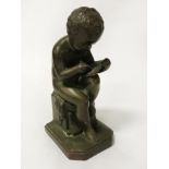 METAL FIGURE OF BOY - 17 CMS (H)