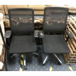 2 EXECTIVE HIGH BACK CHAIRS