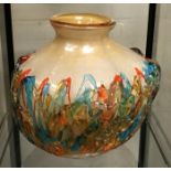 SERGIO CONSTANTINI SIGNED MURANO GLASS VASE 30CM X 35CM