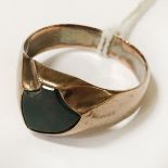 GOLD & OPAL GENTS RING SIZE M