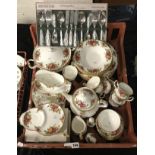 ROYAL ALBERT FULL TEA SERVICE