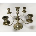 STERLING SILVER CANDELABRA