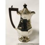 ALEX CLARK H/M SILVER LONDON TEAPOT 26CMS (H)