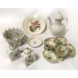 VARIOUS MEISSEN, CROWN DERBY & OTHER COLLECTABLE CHINA