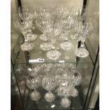 18 BACCARAT CRYSTAL GLASSES