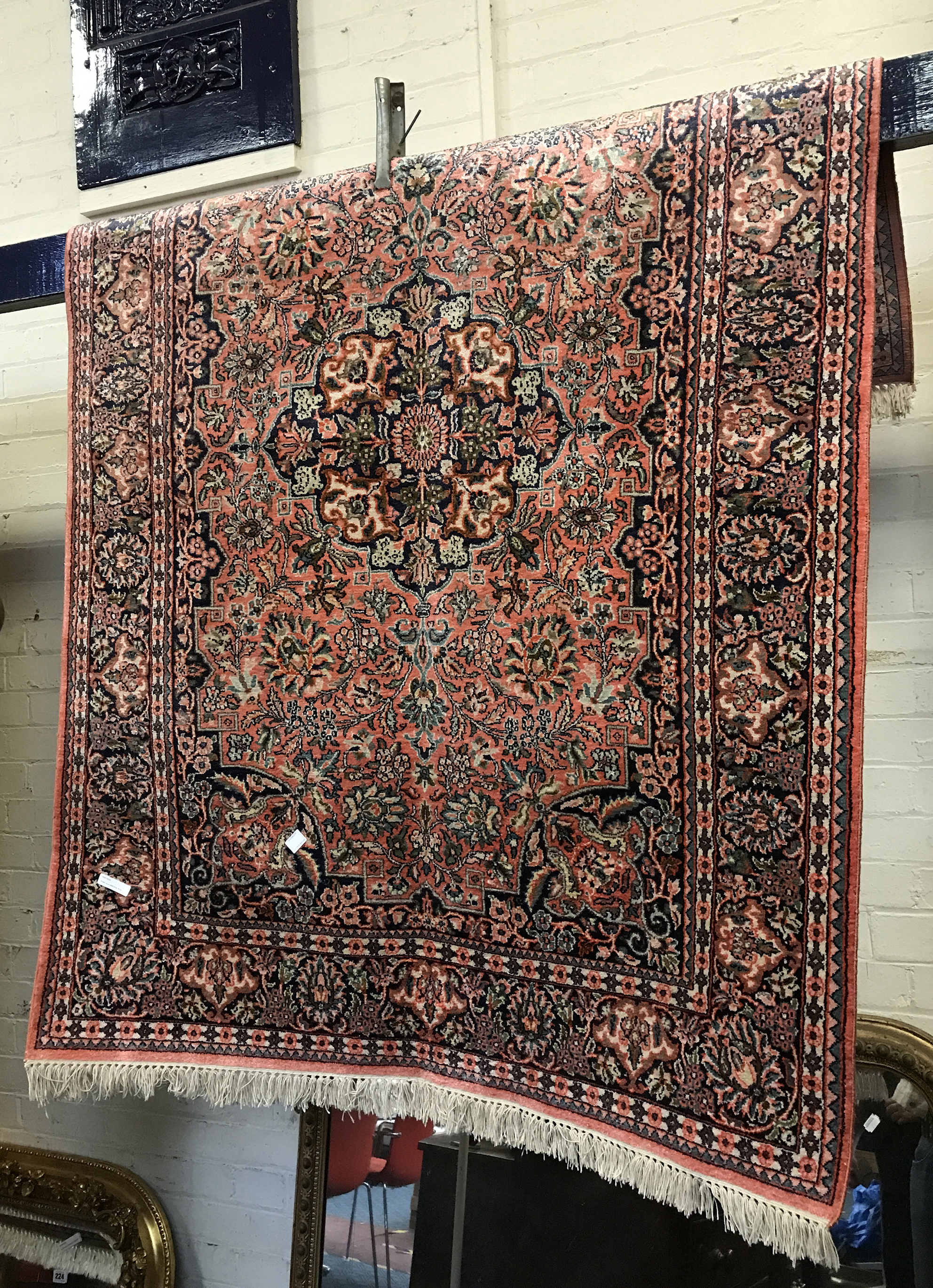 PURE SILK ORIENTAL RUG