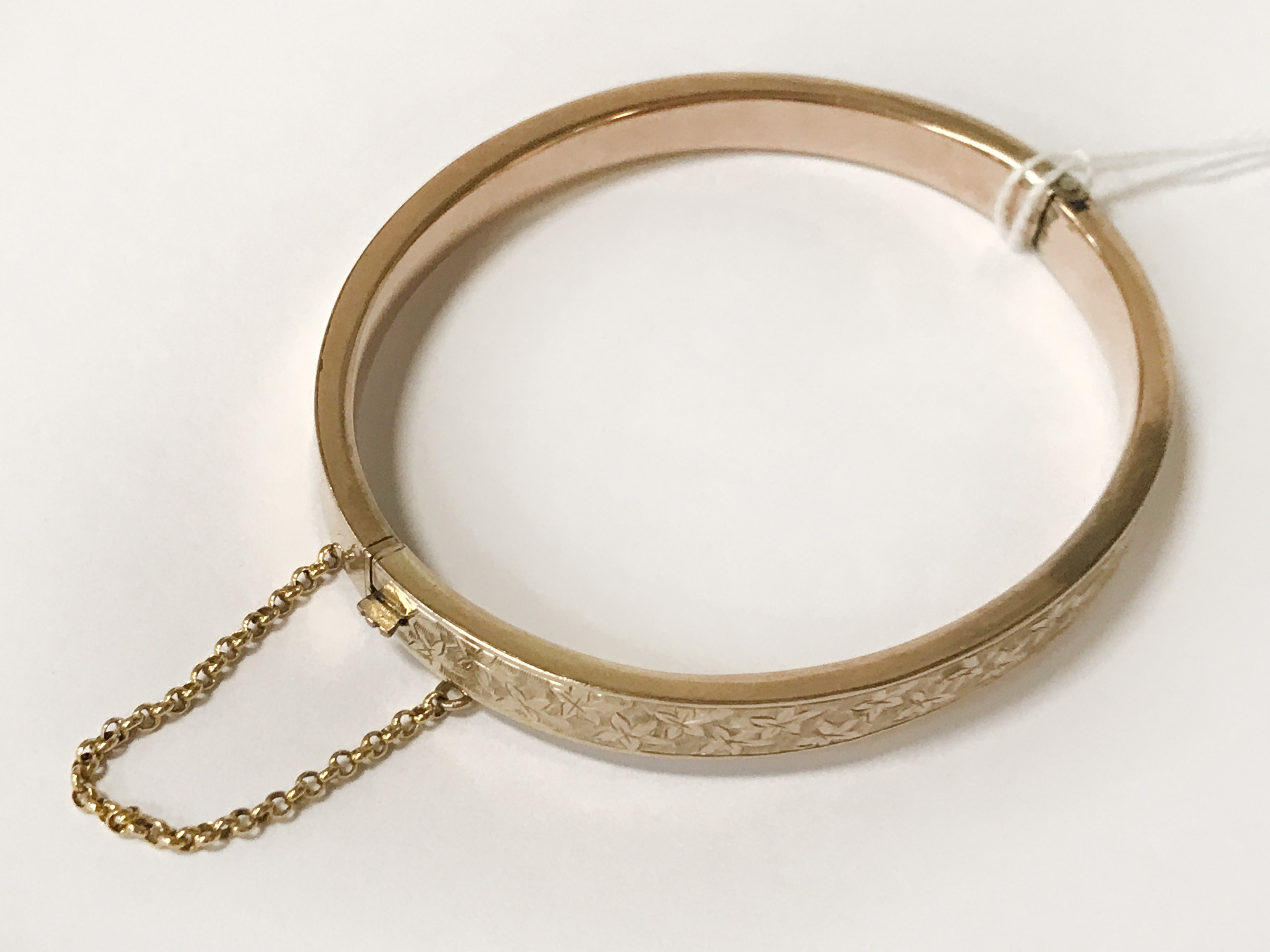 9CT VINTAGE BANGLE 10 GRAMS